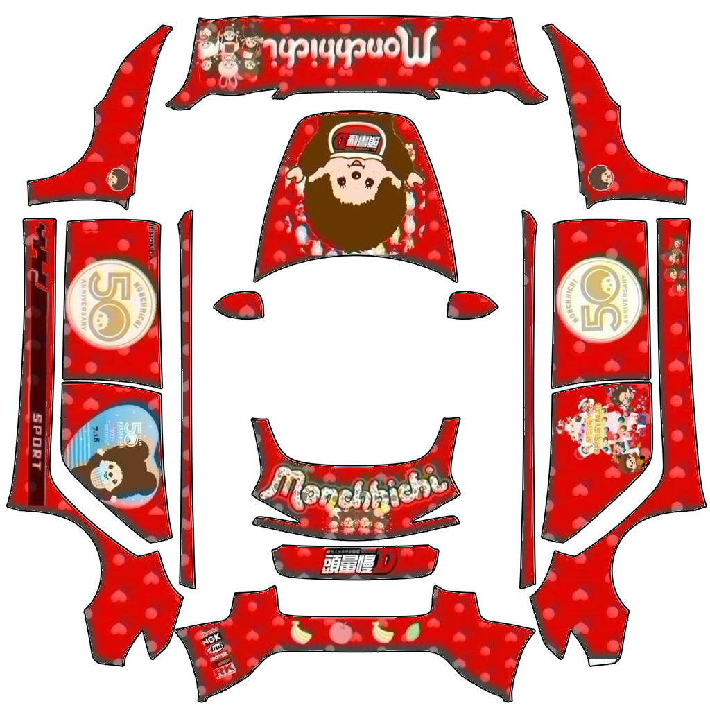 2024 煥新 Model 3 – 蒙奇奇 的車體外觀設計