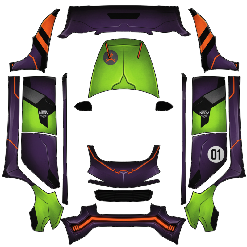 2024 煥新 Model 3 - 匿名 的車體外觀設計