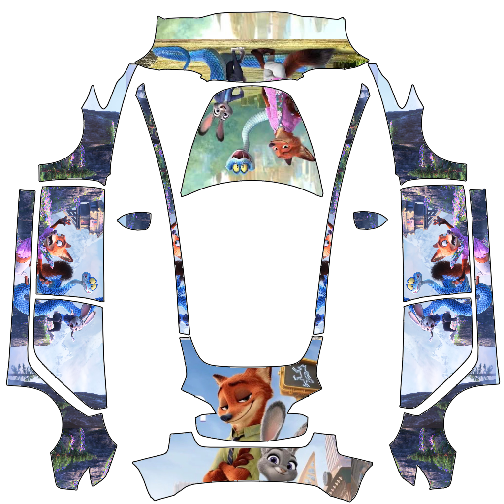 2021 Model 3 – Anita 的車體外觀設計