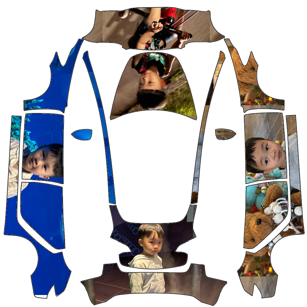 2021 Model 3 – 特斯拉模板-兒子 的車體外觀設計