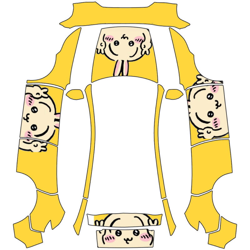 2025 煥新 Model Y LR/RWD - 烏薩奇超可愛 的車體外觀設計