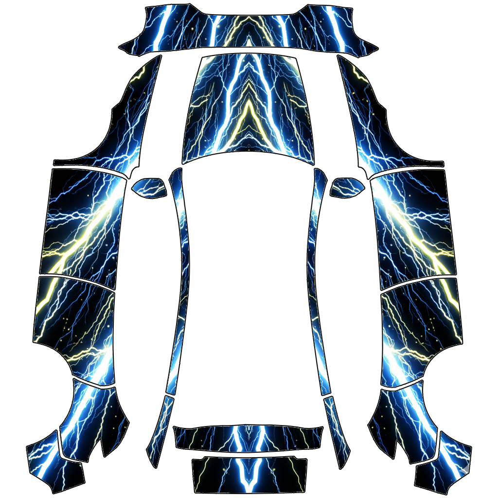 2025 煥新 Model Y LR/RWD – flash 的車體外觀設計