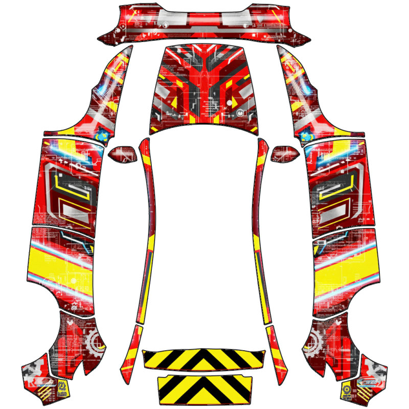 2025 煥新 Model Y LR/RWD – FIIRE_ENGINE 的車體外觀設計