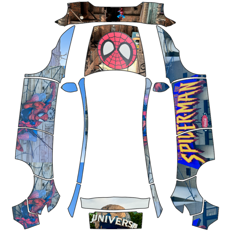 2025 煥新 Model Y LR/RWD – 匿名 的車體外觀設計