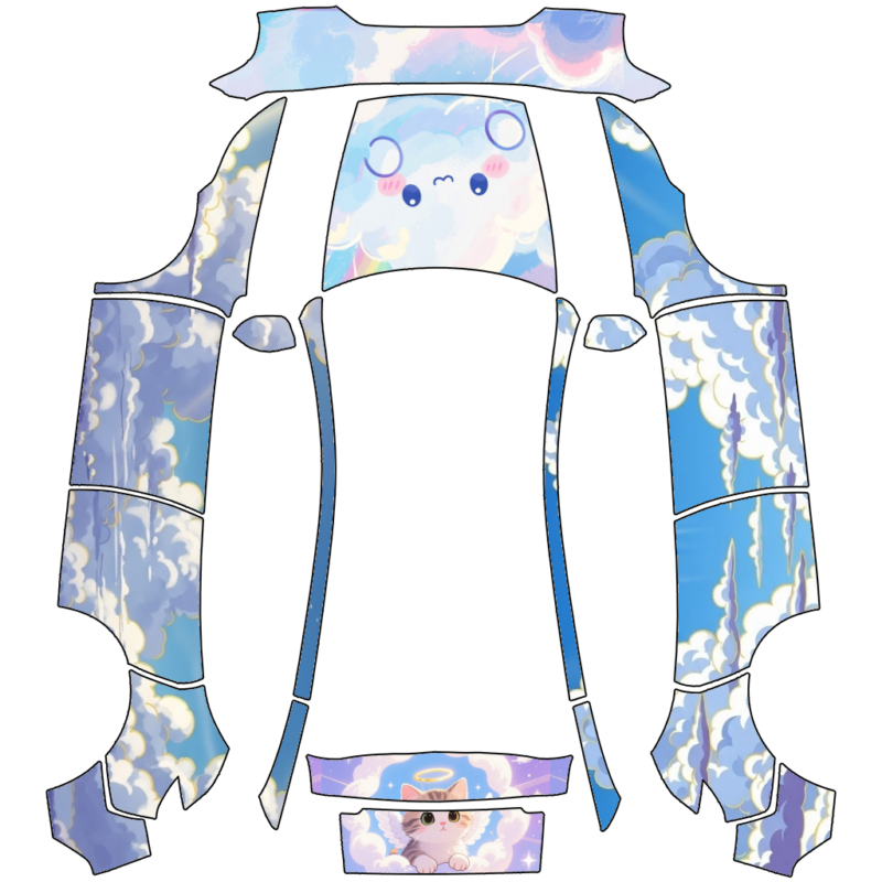 2025 煥新 Model Y LR/RWD – Kelvin Wong 的車體外觀設計