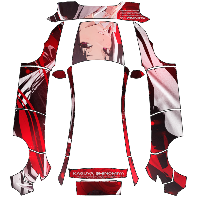 2025 煥新 Model Y LR/RWD – 輝夜姬 的車體外觀設計