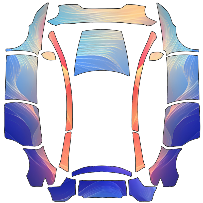 2025 煥新 Model Y L 長軸版 – max 的車體外觀設計