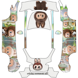 2023 Model Y - Labubu 的車體外觀設計