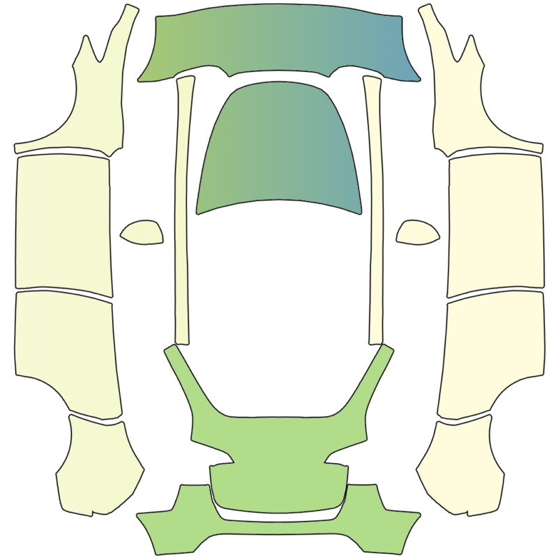 2023 Model Y – 大白馬 的車體外觀設計