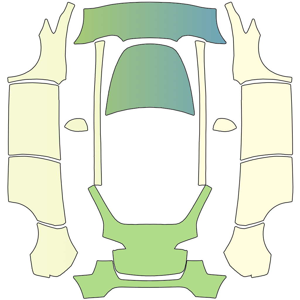 2023 Model Y – 大白馬 的車體外觀設計