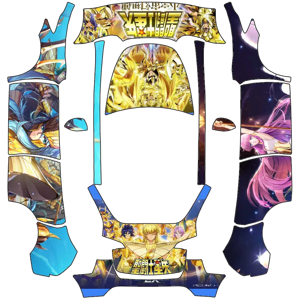 2023 Model Y – 聖鬥士星矢 的車體外觀設計