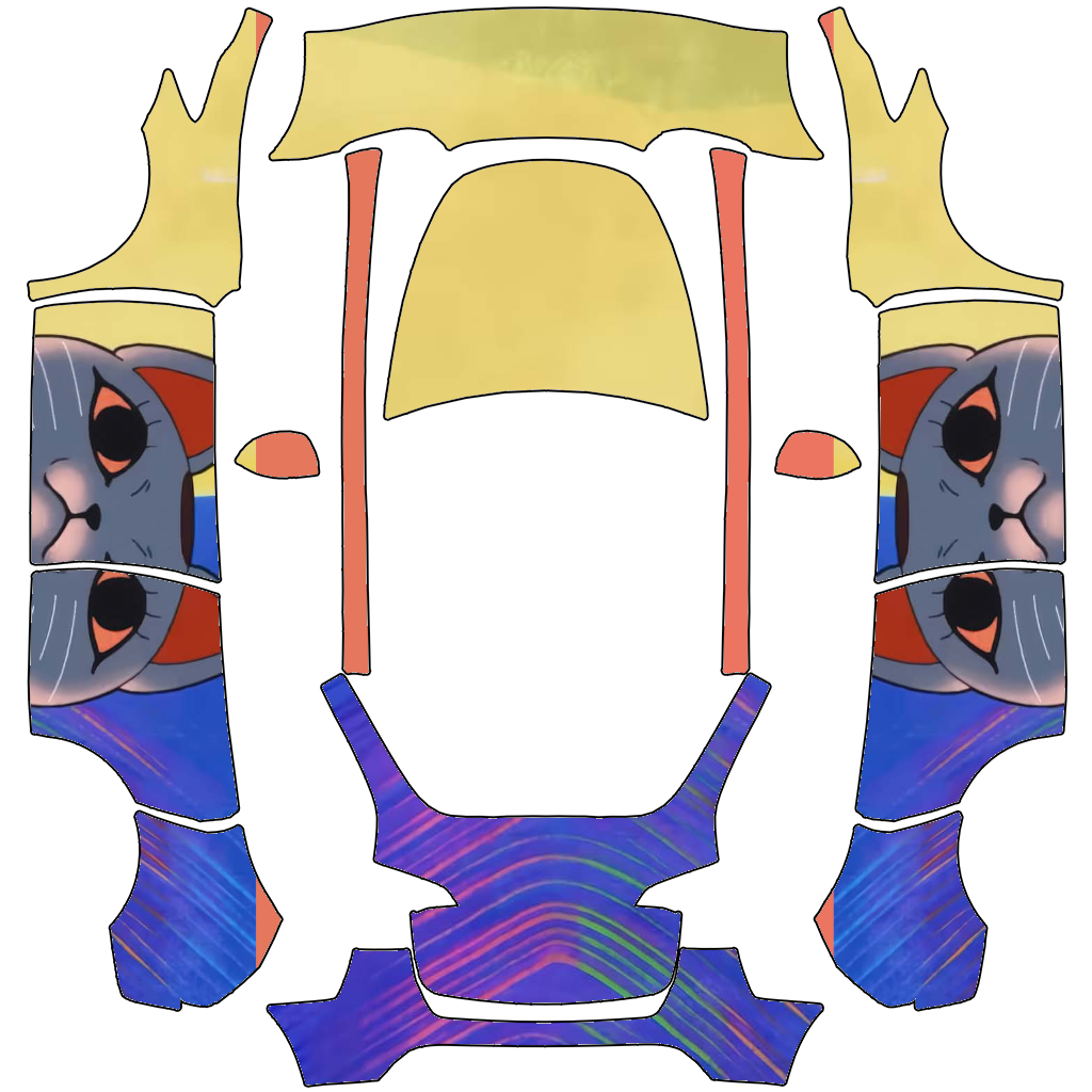 2023 Model Y – sk 的車體外觀設計